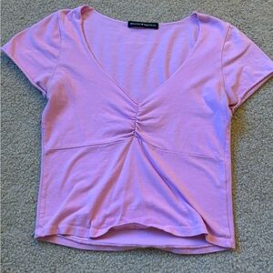 Bubblegum pink brandy melville top